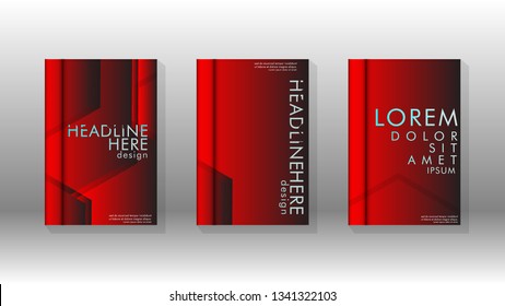 Abstract vector layout background. For brochures brochures, annual magazine vector templates etc. Modern design of hexagon patterns in eps 10