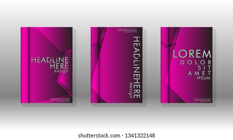 Abstract vector layout background. For brochures, annual, magazine, vector templates etc. Modern design of hexagon patterns in eps 10