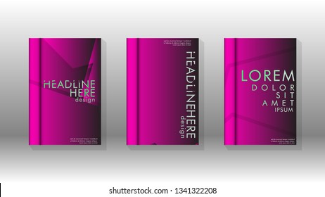 Abstract vector layout background. For brochures, annual, magazine, vector templates etc. Modern design of hexagon patterns in eps 10