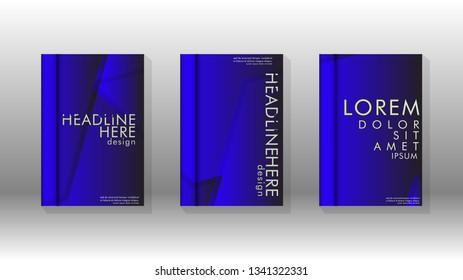 Abstract vector layout background. For brochures, annual, magazine, vector templates etc. Modern design of hexagon patterns in eps 10