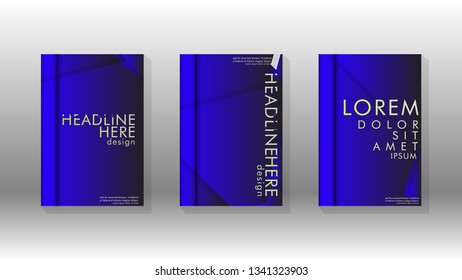 Abstract vector layout background. For brochures, annual, magazine, vector templates etc. Modern design of hexagon patterns in eps 10