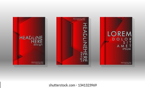 Abstract vector layout background. For brochures brochures, annual magazine vector templates etc. Modern design of hexagon patterns in eps 10