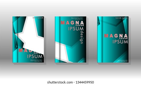 Abstract vector layout background. For brochures, annual, magazine, vector templates etc. Modern design of hexagon patterns in eps 10
