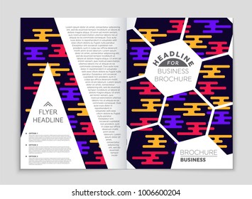 Abstract vector layout background set. For art template design, list, front page, mockup brochure theme style, banner, idea, cover, booklet, print, flyer, book, blank, card, ad, sign, sheet, a4.