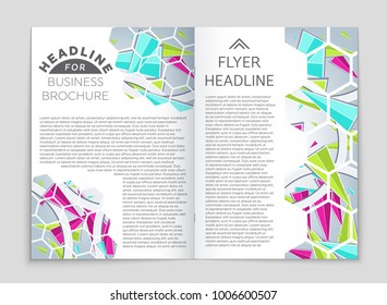 Abstract vector layout background set. For art template design, list, front page, mockup brochure theme style, banner, idea, cover, booklet, print, flyer, book, blank, card, ad, sign, sheet, a4.