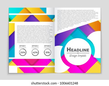 Abstract vector layout background set. For art template design, list, front page, mockup brochure theme style, banner, idea, cover, booklet, print, flyer, book, blank, card, ad, sign, sheet,, a4.