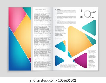 Abstract vector layout background set. For art template design, list, front page, mockup brochure theme style, banner, idea, cover, booklet, print, flyer, book, blank, card, ad, sign, sheet, a4
