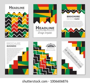Abstract vector layout background set. For art template design, list, front page, mockup brochure theme style, banner, idea, cover, booklet, print, flyer, book, blank, card, ad, sign, sheet, a4.