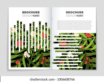 Abstract vector layout background set. For art template design, list, front page, mockup brochure theme style, banner, idea, cover, booklet, print, flyer, book, blank, card, ad, sign, sheet, a4