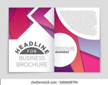 Abstract vector layout background set. For art template design, list, front page, mockup brochure theme style, banner, idea, cover, booklet, print, flyer, book, blank, card, ad, sign, sheet,, a4.