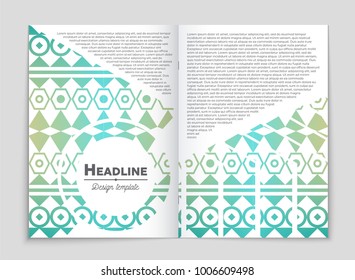 Abstract vector layout background set. For art template design, list, front page, mockup brochure theme style, banner, idea, cover, booklet, print, flyer, book, blank, card, ad, sign, sheet, a4.