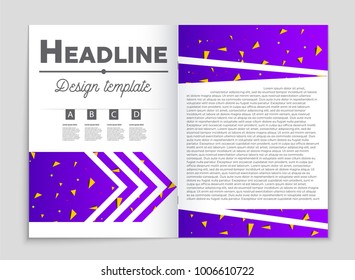Abstract vector layout background set. For art template design, list, front page, mockup brochure theme style, banner, idea, cover, booklet, print, flyer, book, blank, card, ad, sign, sheet, a4