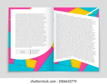 Abstract vector layout background set. For art template design, list, front page, mockup brochure theme style, banner, idea, cover, booklet, print, flyer, book, blank, card, ad, sign, sheet,, a4.