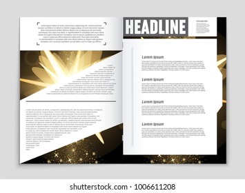 Abstract vector layout background set. For art template design, list, front page, mockup brochure theme style, banner, idea, cover, booklet, print, flyer, book, blank, card, ad, sign, sheet, a4