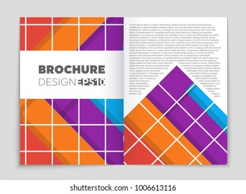 Abstract vector layout background set. For art template design, list, front page, mockup brochure theme style, banner, idea, cover, booklet, print, flyer, book, blank, card, ad, sign, sheet,, a4.