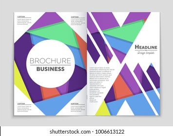 Abstract vector layout background set. For art template design, list, front page, mockup brochure theme style, banner, idea, cover, booklet, print, flyer, book, blank, card, ad, sign, sheet,, a4.