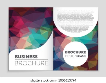 Abstract vector layout background set. For art template design, list, front page, mockup brochure theme style, banner, idea, cover, booklet, print, flyer, book, blank, card, ad, sign, sheet, a4