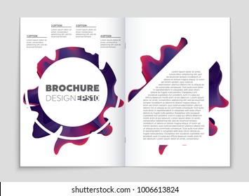 Abstract vector layout background set. For art template design, list, front page, mockup brochure theme style, banner, idea, cover, booklet, print, flyer, book, blank, card, ad, sign, sheet, a4