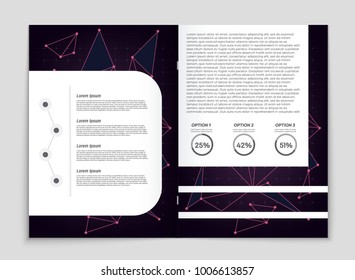 Abstract vector layout background set. For art template design, list, front page, mockup brochure theme style, banner, idea, cover, booklet, print, flyer, book, blank, card, ad, sign, sheet, a4.
