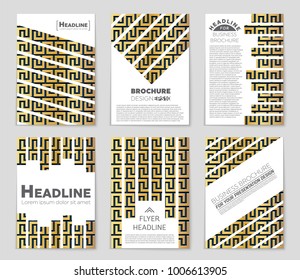 Abstract vector layout background set. For art template design, list, front page, mockup brochure theme style, banner, idea, cover, booklet, print, flyer, book, blank, card, ad, sign, sheet, a4.