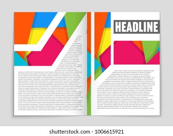 Abstract vector layout background set. For art template design, list, front page, mockup brochure theme style, banner, idea, cover, booklet, print, flyer, book, blank, card, ad, sign, sheet,, a4.