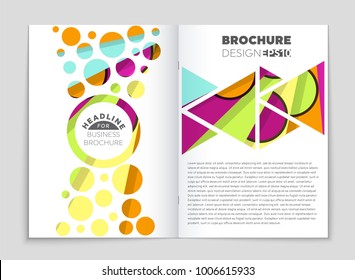 Abstract vector layout background set. For art template design, list, front page, mockup brochure theme style, banner, idea, cover, booklet, print, flyer, book, blank, card, ad, sign, sheet,, a4.