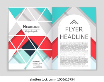 Abstract vector layout background set. For art template design, list, front page, mockup brochure theme style, banner, idea, cover, booklet, print, flyer, book, blank, card, ad, sign, sheet,, a4.