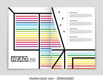 Abstract vector layout background set. For art template design, list, front page, mockup brochure theme style, banner, idea, cover, booklet, print, flyer, book, blank, card, ad, sign, sheet, a4.