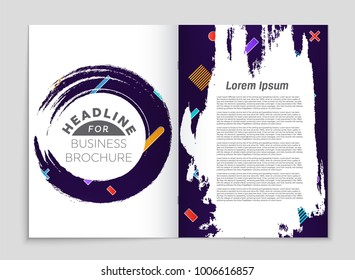 Abstract vector layout background set. For art template design, list, front page, mockup brochure theme style, banner, idea, cover, booklet, print, flyer, book, blank, card, ad, sign, sheet, a4.
