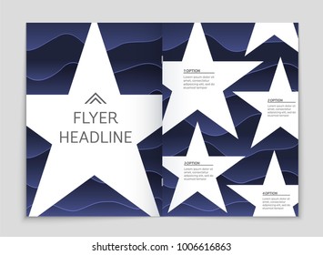 Abstract vector layout background set. For art template design, list, front page, mockup brochure theme style, banner, idea, cover, booklet, print, flyer, book, blank, card, ad, sign, sheet, a4.