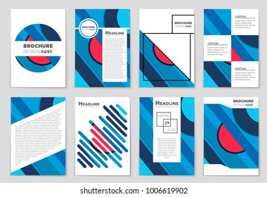 Abstract vector layout background set. For art template design, list, front page, mockup brochure theme style, banner, idea, cover, booklet, print, flyer, book, blank, card, ad, sign, sheet,, a4.