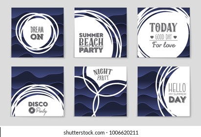 Abstract vector layout background set. For art template design, list, front page, mockup brochure theme style, banner, idea, cover, booklet, print, flyer, book, blank, card, ad, sign, sheet, a4.