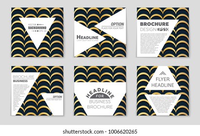 Abstract vector layout background set. For art template design, list, front page, mockup brochure theme style, banner, idea, cover, booklet, print, flyer, book, blank, card, ad, sign, sheet, a4.