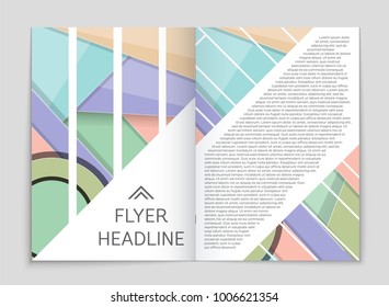 Abstract vector layout background set. For art template design, list, front page, mockup brochure theme style, banner, idea, cover, booklet, print, flyer, book, blank, card, ad, sign, sheet,, a4.