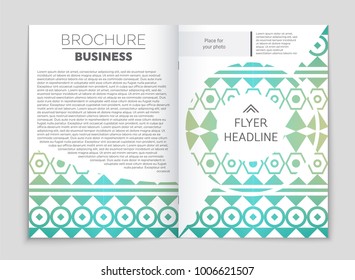 Abstract vector layout background set. For art template design, list, front page, mockup brochure theme style, banner, idea, cover, booklet, print, flyer, book, blank, card, ad, sign, sheet, a4.