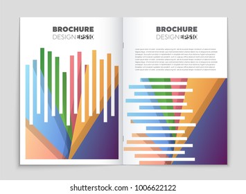 Abstract vector layout background set. For art template design, list, front page, mockup brochure theme style, banner, idea, cover, booklet, print, flyer, book, blank, card, ad, sign, sheet,, a4.