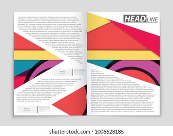 Abstract vector layout background set. For art template design, list, front page, mockup brochure theme style, banner, idea, cover, booklet, print, flyer, book, blank, card, ad, sign, sheet,, a4.