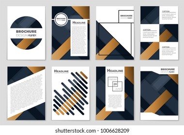 Abstract vector layout background set. For art template design, list, front page, mockup brochure theme style, banner, idea, cover, booklet, print, flyer, book, blank, card, ad, sign, sheet,, a4.