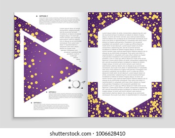 Abstract vector layout background set. For art template design, list, front page, mockup brochure theme style, banner, idea, cover, booklet, print, flyer, book, blank, card, ad, sign, sheet, a4.