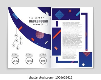 Abstract vector layout background set. For art template design, list, front page, mockup brochure theme style, banner, idea, cover, booklet, print, flyer, book, blank, card, ad, sign, sheet, a4.