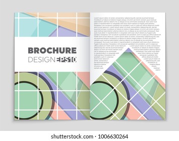 Abstract vector layout background set. For art template design, list, front page, mockup brochure theme style, banner, idea, cover, booklet, print, flyer, book, blank, card, ad, sign, sheet,, a4.