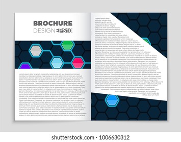 Abstract vector layout background set. For art template design, list, front page, mockup brochure theme style, banner, idea, cover, booklet, print, flyer, book, blank, card, ad, sign, sheet, a4.