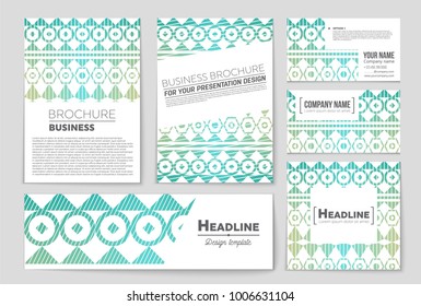 Abstract vector layout background set. For art template design, list, front page, mockup brochure theme style, banner, idea, cover, booklet, print, flyer, book, blank, card, ad, sign, sheet, a4.