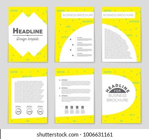 Abstract vector layout background set. For art template design, list, front page, mockup brochure theme style, banner, idea, cover, booklet, print, flyer, book, blank, card, ad, sign, sheet, a4
