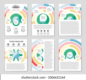 Abstract vector layout background set. For art template design, list, front page, mockup brochure theme style, banner, idea, cover, booklet, print, flyer, book, blank, card, ad, sign, sheet, a4.