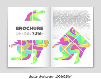 Abstract vector layout background set. For art template design, list, front page, mockup brochure theme style, banner, idea, cover, booklet, print, flyer, book, blank, card, ad, sign, sheet, a4