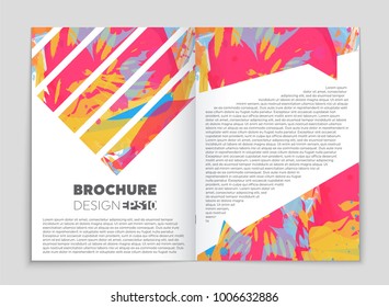 Abstract vector layout background set. For art template design, list, front page, mockup brochure theme style, banner, idea, cover, booklet, print, flyer, book, blank, card, ad, sign, sheet, a4