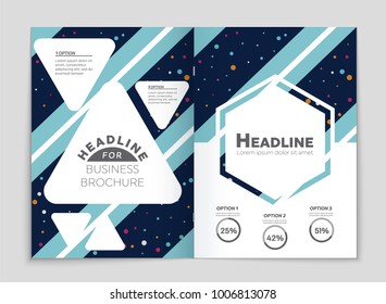 Abstract vector layout background set. For art template design, list, front page, mockup brochure theme style, banner, idea, cover, booklet, print, flyer, book, blank, card, ad, sign, sheet, a4