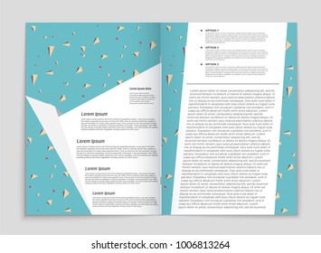 Abstract vector layout background set. For art template design, list, front page, mockup brochure theme style, banner, idea, cover, booklet, print, flyer, book, blank, card, ad, sign, sheet, a4