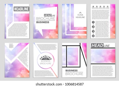 Business Brochure Design Abstract Background Vector Stock Vector ...